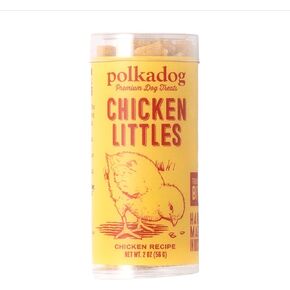 Polkadog Crunchy Clam Chowda Dog Treats, Cat Bits – 100% Atlantic Ocean Quahogs - All-Natural Pet, Dog Treat - Savory, Healthy Puppy Bits – Limited Ingredients – 7 oz