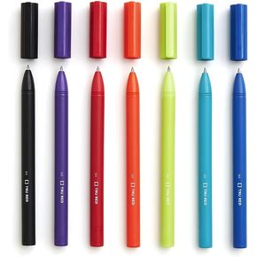 Staples Tru Red Quick Dry Gry Gel Point 0.5mm Asst 12/Pack