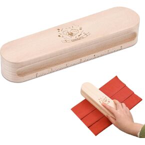 Fteven Tailors Clapper Wooden Clapper for Quilting, Professional Hardwood Clapper Sewing Tool for Quilting and Ironing, Multipurpose Quilters Pressing Tools for Wrinkle Sewing, Fabric Folds