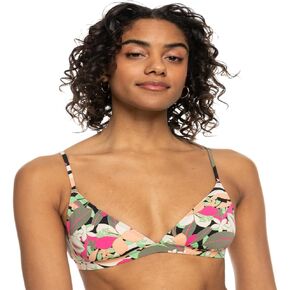 Roxy Women's Beach Classics Athletic Bikini Top