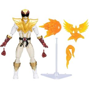 Power Rangers X Street Fighter Lightning Collection Morphed Ryu Crimson Hawk Ranger Collab Action Figure Inspired by Video Games