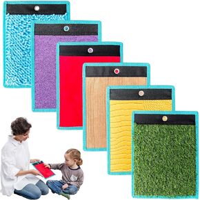 ODOXIA Sensory Mats for Autistic Children | Sensory Tiles for Kids | Sensory Wall Panel | Sensory Mats (Animals) | Sensory Toys | Sensory Room Equipment | Sensory Disorder Toys for Tactile Play