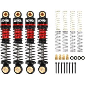 RCAWD 47MM CR18P Shocks Oil Type for Hobbyplus 1/10 CR18P Rock Van Front Rear Shock CR18P EVO Trail Hunter Series Upgrades Parts Blue