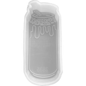 Energy Drink Drip Can Shaped Freshie Silicone Mold | Size 2" Wide x 5" Long x 1" Deep | Energy Drink Can Design for Freshie Makers Heat Resistant for Scented Aroma Beads