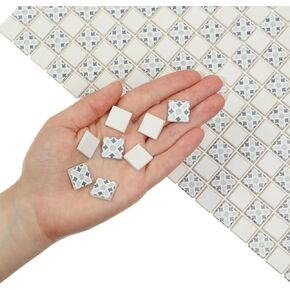 150 pcs, Dollhouse Flooring, 1:12 Scale Doll House Tiles, Miniature Checkerboard Floor, REDUCIO!, 614_12