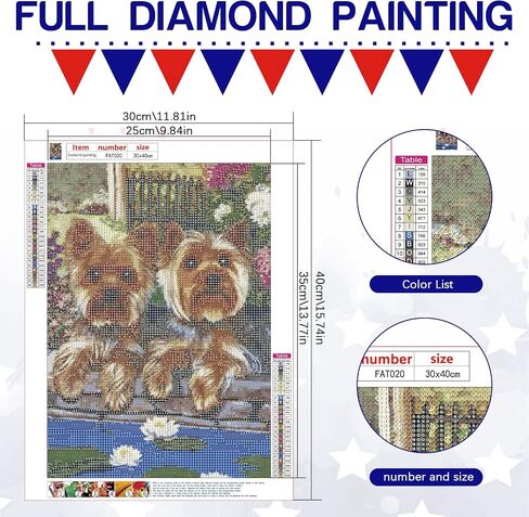 Focart Diamond Painting, Diamond Art Kits Adults DIY Drill Round Crystal Rhinestone Gem Art Kits for Beginners Gift Home Wall Decor(12"x16",Bull) in Saudi Arabia