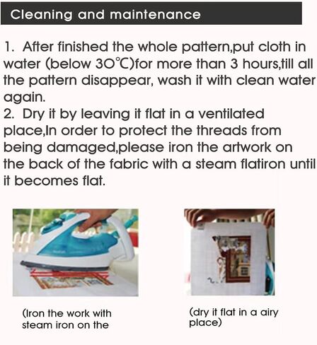SVAROG 14CT CROSS CROST KIT للمبتدئين - التطريز DIY سهل وأنيق مع أنماط بسيطة ، مثالية للاسترخاء النسائي | رسم خط النبات （2） 12.2 × 15.0 بوصة in Saudi Arabia