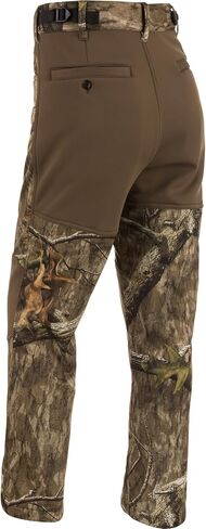 Drake Waterfowl Men's Nonypical Lovening Shell Shell Fleece مبطن كامو في منتصف موسم السراويل ، Mossy Oak Original Bottomland ، 3x-Large in Kuwait