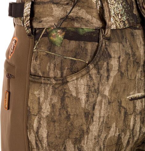 Drake Waterfowl Men's Nonypical Lovening Shell Shell Fleece مبطن كامو في منتصف موسم السراويل ، Mossy Oak Original Bottomland ، 3x-Large in Kuwait
