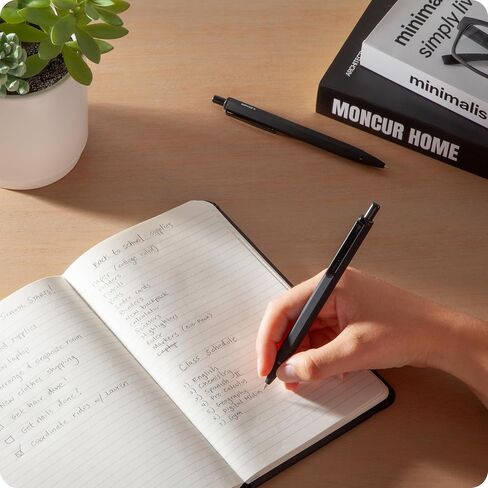 U Brands Cambria Mechanical Pencils, Set of 2, Midnight Black, Soft Touch, Medium (0.7 mm) Point, Lead and Eraser Refills in Saudi Arabia