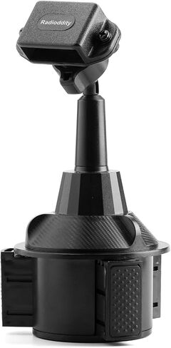 Radioddity RH4 Car Air Vent Mount, Universal Car Radio Holder, Belt Clip Steel-Hook 2-Way Radio Car Holder Bracket for Baofeng Retevis Yaesu Handhelds Walkie Talkie in Kuwait