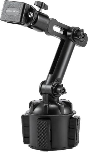 Radioddity RH4 Car Air Vent Mount, Universal Car Radio Holder, Belt Clip Steel-Hook 2-Way Radio Car Holder Bracket for Baofeng Retevis Yaesu Handhelds Walkie Talkie in Kuwait