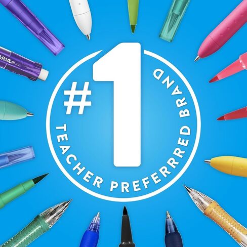 رفيق الورق 8410152 FLAIR متوسطة القلم تلميح الحبر ، الحبر الأزرق. 7 مم ، عشرات in Kuwait