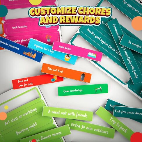 Magnetic Chore Chart for Kids - 40c X 30 cm Dry Erase Chore Board with Dry Erase Markers, Responsibility Chart for Kids with Magnets (Pink) in Saudi Arabia
