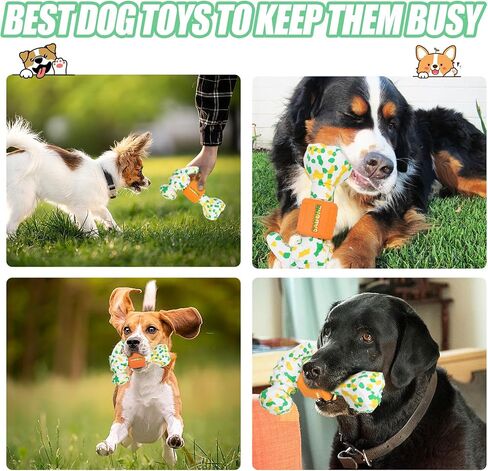Dog Toy, Biodegradable Two Kinds of Chewing Intensity Camouflage Color Dog Toy, Dog Toys for Medium Dogs in Kuwait