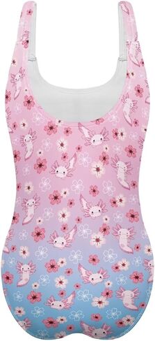 Monokini for Women Sexy Scoop Neck Bathing Suits One Piece High Waisted Swimsuits for Swimming Spa in Kuwait