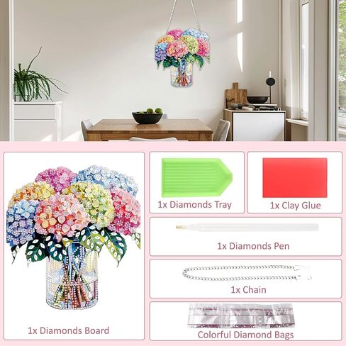 SENQAO Angel Hanging Diamond Art Painting Kits للمبتدئين البالغين ، 5Dات مجموعات فن الماس الخاصة 5D ، عيد الحب الخيالي الكريستال راينستونز الماس GEM Art Paint in Saudi Arabia