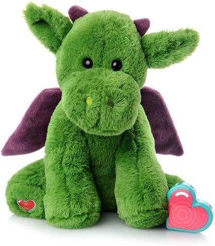 MBHB Digital Voice Recorder Stuffed Animal w/20 Second Recorder, Capture Baby's Heartbeat During Pregnancy + Ultrasound for Baby Showers, Registry, Birthdays, New Mom Gift, Gray Kitty in Kuwait