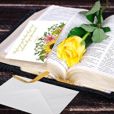 Zhanmai 24 Pcs Religious Birthday Cards Bulk with Scripture Bible Verse Assorted Christian Blessings Birthday Greeting Cards 4 x 6 Inch Inspirational Cards with Envelopes(Scenic Style) in Kuwait