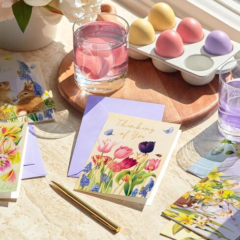 Hallmark Vintage Easter Cards Shortment ، Marjorlein Bastin (36 بطاقة زنبركية مع الأظرف) in Saudi Arabia