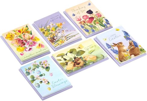 Hallmark Vintage Easter Cards Shortment ، Marjorlein Bastin (36 بطاقة زنبركية مع الأظرف) in Saudi Arabia