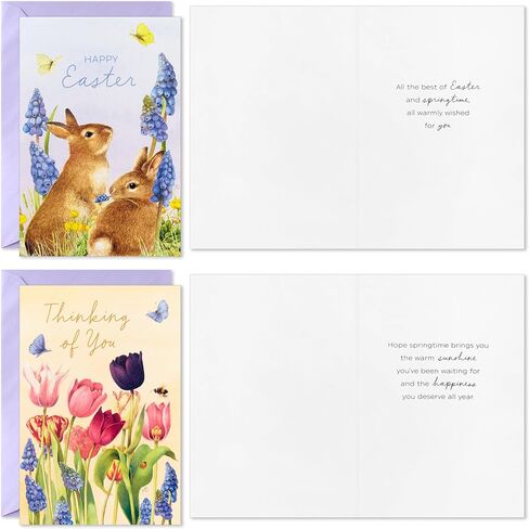Hallmark Vintage Easter Cards Shortment ، Marjorlein Bastin (36 بطاقة زنبركية مع الأظرف) in Saudi Arabia