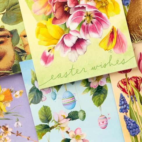 Hallmark Vintage Easter Cards Shortment ، Marjorlein Bastin (36 بطاقة زنبركية مع الأظرف) in Saudi Arabia