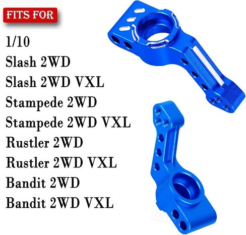 RC Aluminium BEAR BEAR BEAR LARRIRS W/Bearing Produres Praps for 1/10 SLASH 2WD VXL ، Stampede 2WD VXL ، Rustler 2WD VXL ، Bandit 2WD VXL in Kuwait