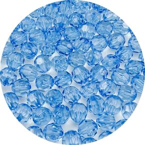 1000pcs 6mm Acrylic Round Faceted Beads for Crafts Round Spacer Beads Faceted Beads for Sewing Crafts Decoration Necklaces Bracelets Earrings Jewelry Making(Mixed Color)