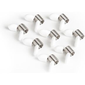 8pcs Bead Clamps for Jewelry Making Creative Bead Line End to Prevent Beads from Falling (8Pcs)