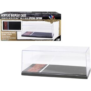 Greenlight Collectibles - 1:18 Acrylic Case with Plastic Base -Indianapolis Motor Speedway Yard of Bricks Special Edition