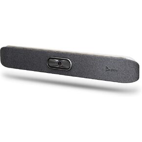 Poly - Studio X30 (Polycom) - 4K Video & Audio Bar - Conferencing System for Small Meeting Rooms - Works with Teams, Zoom & More (Renewed)