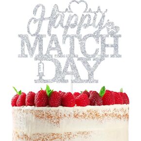 Happy Match Day Cake Topper ، تهانينا على مواكبة زينة الكيك ، الطبيب المستقبلي ، لمباراة 2025 ديكورات حفل التخرج (الذهب)
