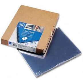 GBC(R) Standard ClearView Presentation Covers, Prepunched, Pack Of 100