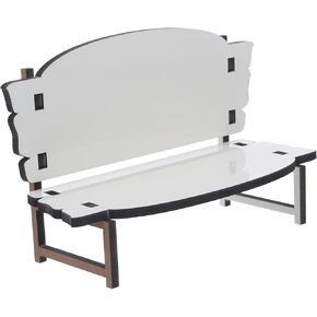 Tofficu Sublimation Blank Bench DIY Sublimation Chair Blanks Decor Nautical Beach Themed Picture Frame for Tabletop Home Decor