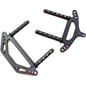 Body Post Mount Compatible with 1/8 Laegendary Part Nitro Truck Rc Car Plastic Upgrade(Black)