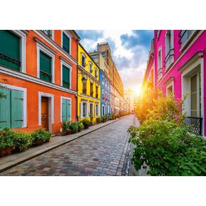 Wonder Forge Rue Cremieux Paris 1000 Piece Jigsaw Puzzle for Adults | Unique, Perfectly-Fitting Pieces | Fun, Vibrant Imagery | Amazon Exclusive