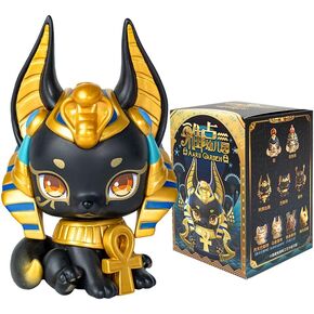 BEEMAI AARU Garden Ancient Egypt Mythology Series 1 1PC Random Design Cute Figures Desktop Ornament Collectible Toys Birthday Gifts