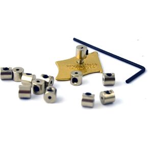 StockPins Pin-Locks – Secure Pin Keepers with Allen Wrench – Ideal for Biker Pins, Disney Pin Collections, and Lapel Pin Safety