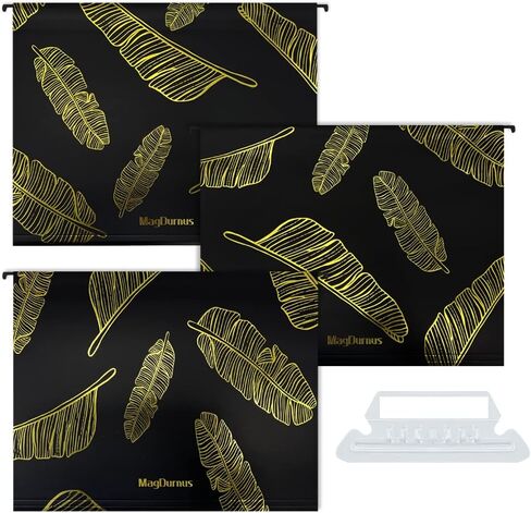 Hanging File Folders, Floral Design,Letter Size with 1/5 Adjustable Cut Tabs, Assorted 6 Styles,Decorative,Drawer,Desk and Cabinet Use（12-Pack）… in Saudi Arabia