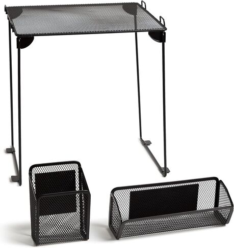 تشمل مجموعة U. العلامات التجارية U. Brands Black Mesh Locker كوب مغنطي in Kuwait