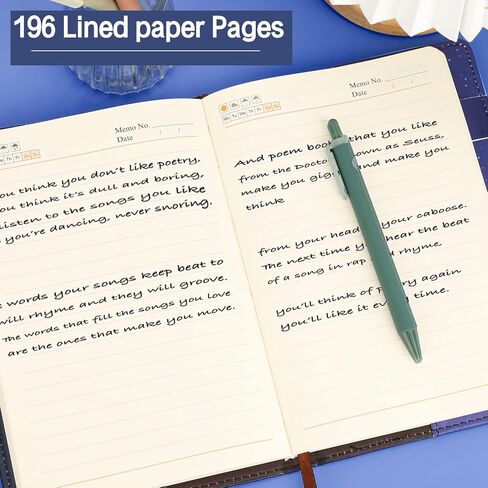 Journal with Lock for Girls and Women, Waterproof PU Leather Diary with Lock, A5 Refillable Notebook with Combination Lock 192 Pages, Secret Password Journal for Teen, Starry Blue Notebook in Saudi Arabia
