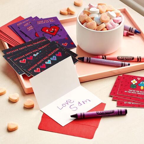 Hallmark Minions Mini Valentines Day Cards and Descons For Kids (18 فصل دراسي مع الأظرف) in Saudi Arabia
