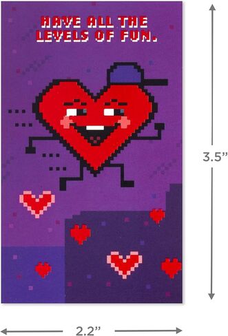 Hallmark Minions Mini Valentines Day Cards and Descons For Kids (18 فصل دراسي مع الأظرف) in Saudi Arabia