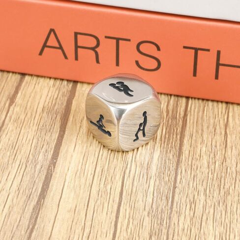 Valentines Gifts for Her Him Date Night Dice Gifts for Him Birthday Gifts for Boyfriend Girlfriend Wife Husband Couples Games Couple Dice Steel Gifts for 11th Anniversary Married Couple Gifts in Saudi Arabia