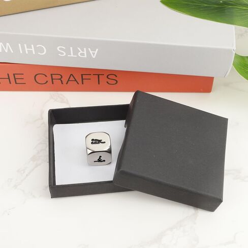 Valentines Gifts for Her Him Date Night Dice Gifts for Him Birthday Gifts for Boyfriend Girlfriend Wife Husband Couples Games Couple Dice Steel Gifts for 11th Anniversary Married Couple Gifts in Saudi Arabia