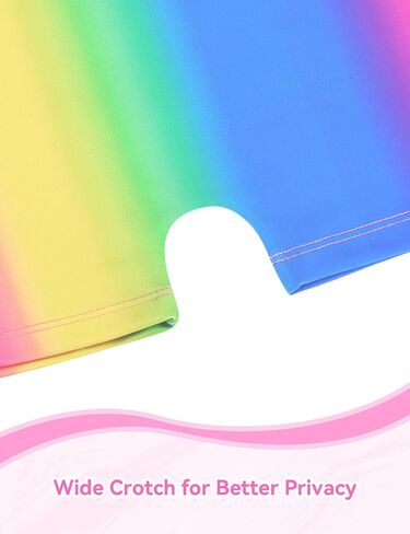 Nymphperi Gymnastics Leotards for Girls One Piece Sleeveless Biketards Colorful Tumbling Bodysuits Stretchy Unitard in Kuwait