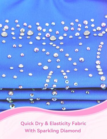 Nymphperi Gymnastics Leotards for Girls One Piece Sleeveless Biketards Colorful Tumbling Bodysuits Stretchy Unitard in Kuwait