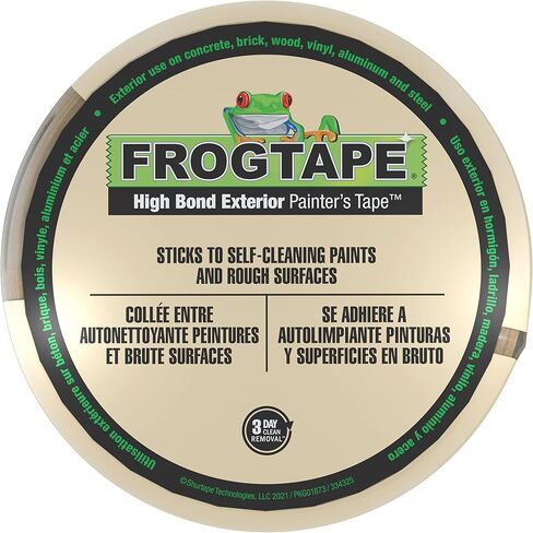 Frog Tape Green Multi Surface Painters Masking Tape 24mm x 41.1m. Indoor Painting and Decorating for Sharp Lines and no Paint Bleed in Kuwait
