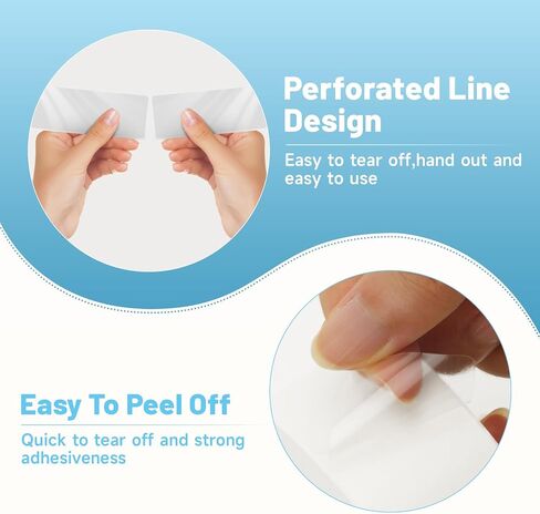 Kinglake Clear Label Fabricors Clear Wefer Seals ملصقات مقاومة للماء 4x2 بوصة 500pcs مستطيلات الحامي الدراسي لحماية باركات حزمة المكتبة والعناوين والأرقام والملصقات in Kuwait